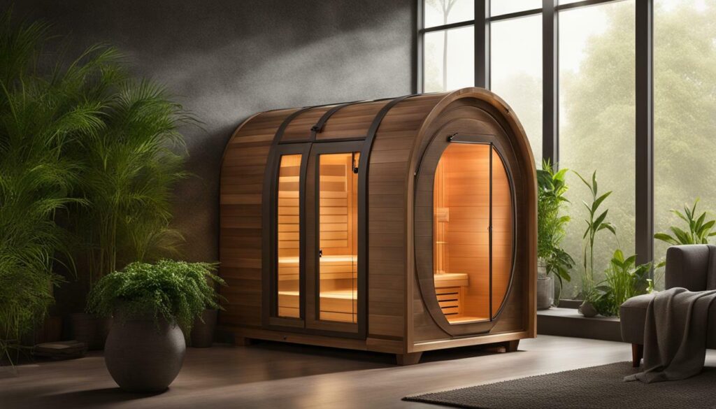 portable sauna for home use