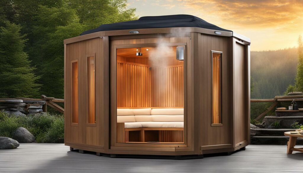 portable sauna for home use