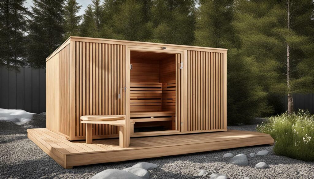 portable sauna material quality