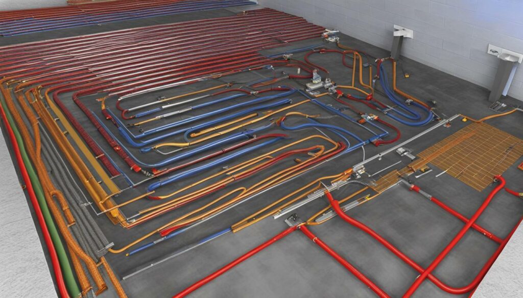 radiant floor heating diagram
