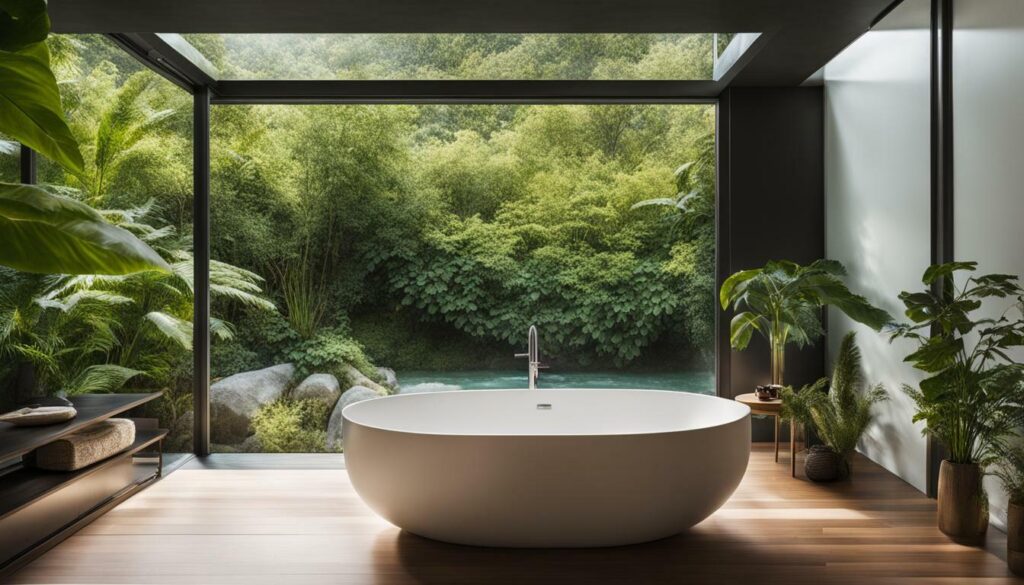 self-contained bathtub