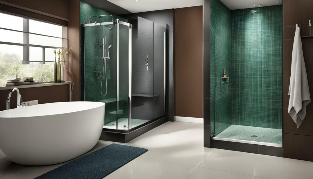 shower stall insert for bathtub
