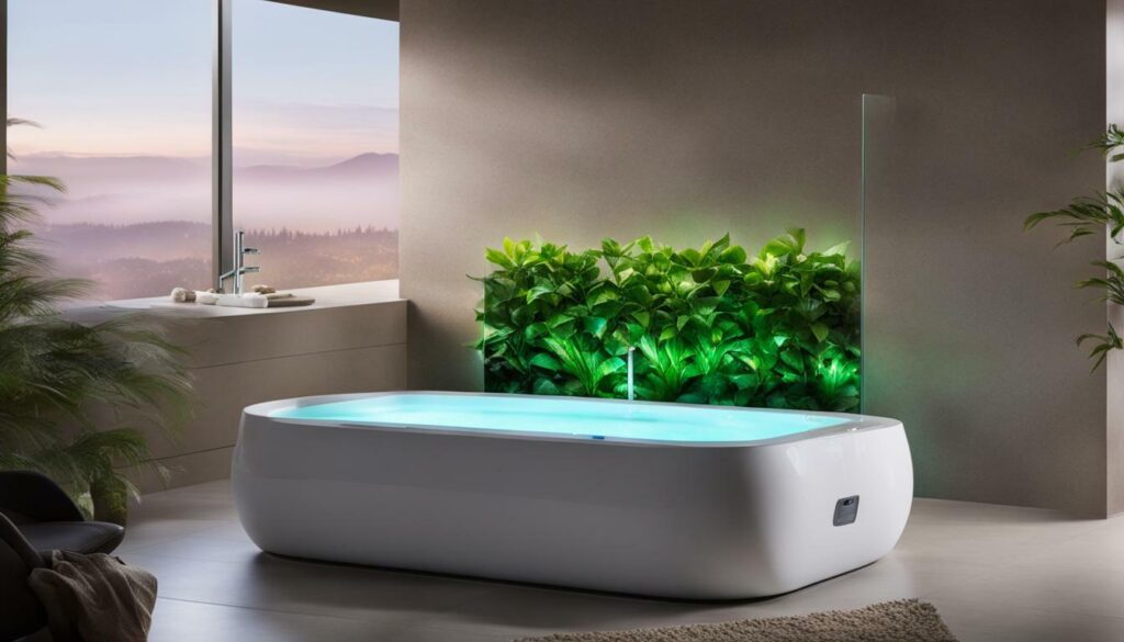 smart bathtub