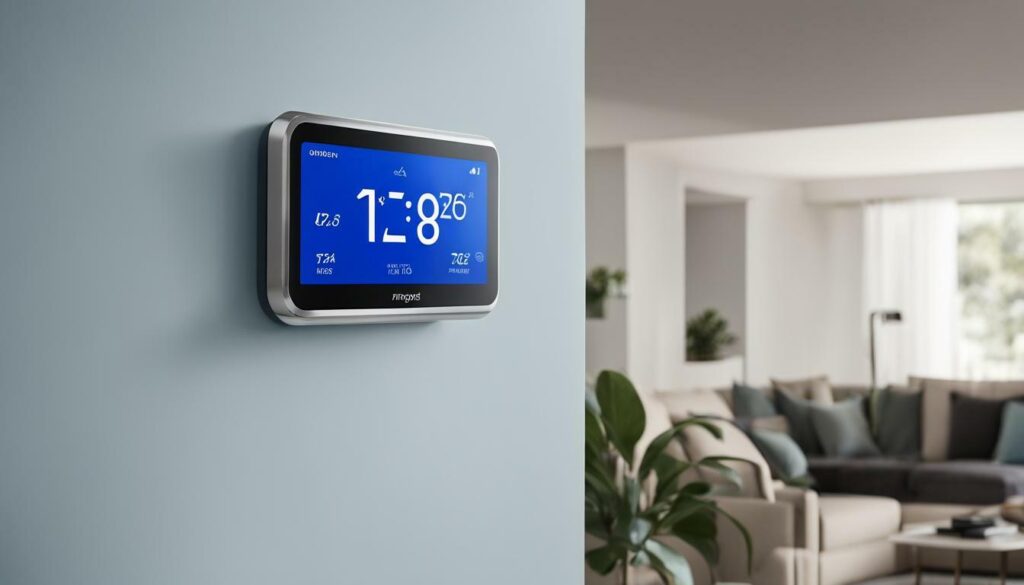 smart home thermostat