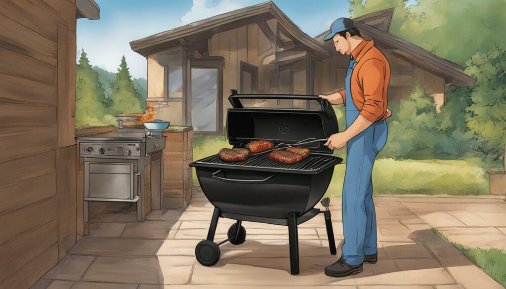 smokeless grill safety rules