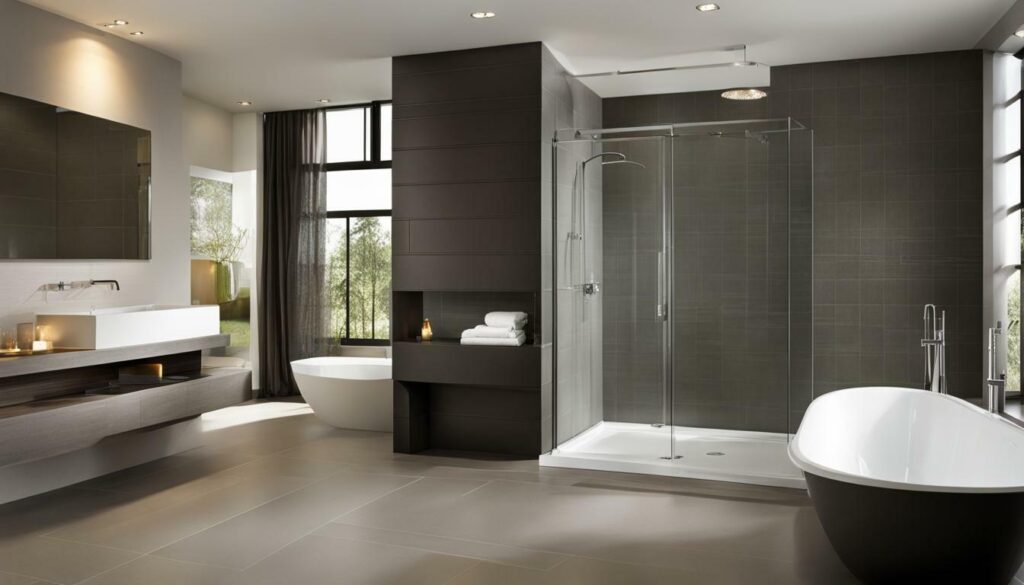 tub options for stand up showers