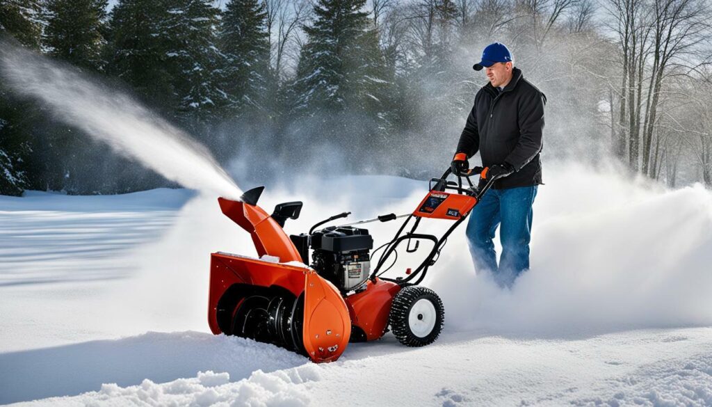 types of snow blowers