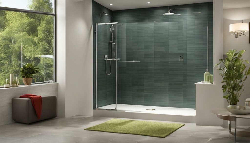 Accessible shower