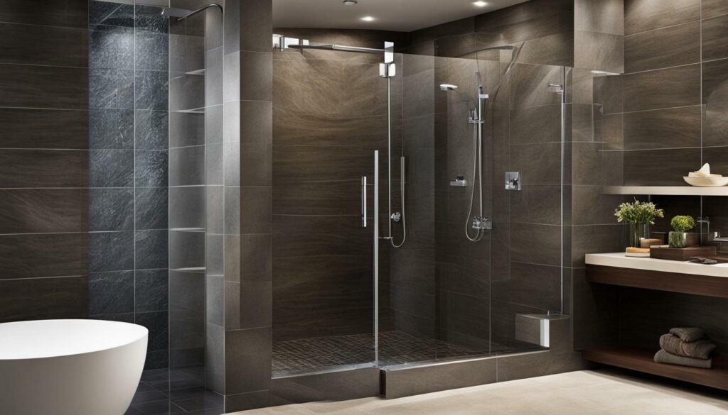 Best materials for accessible showers