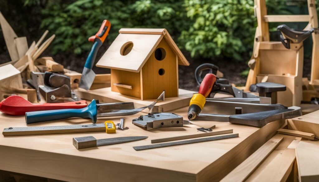 Bird house plans and tools