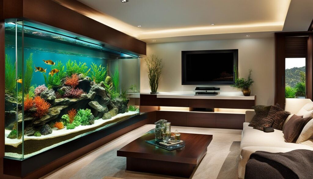 Built-in Wall Aquarium