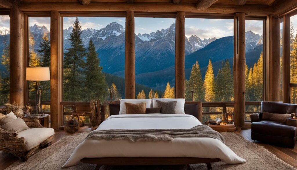 Cabin-Inspired Bedroom