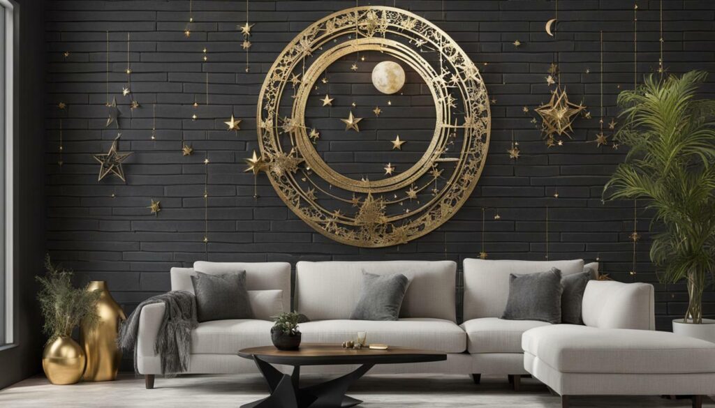 Celestial wall decor