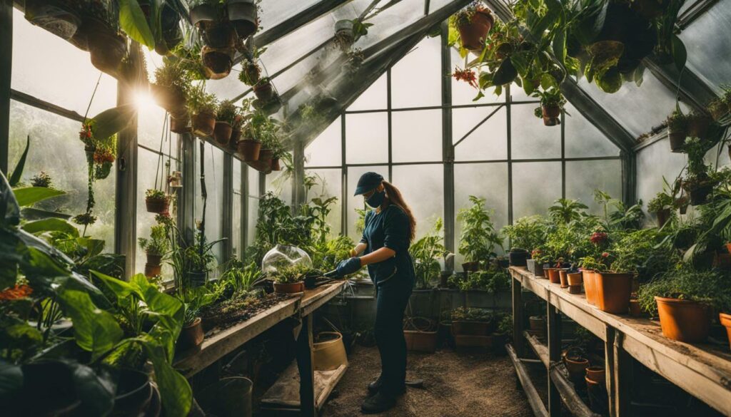 Challenges and solutions for indoor greenhouse maintenance