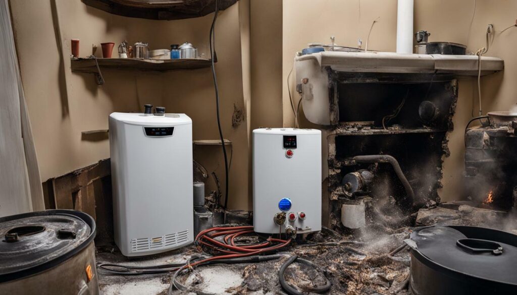 Cons of electric tankless water heaters