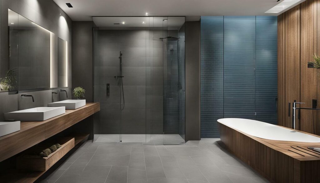 Curbless shower design and installation