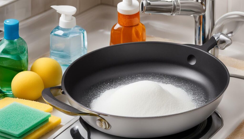 Deep Cleaning Ceramic Pans Image