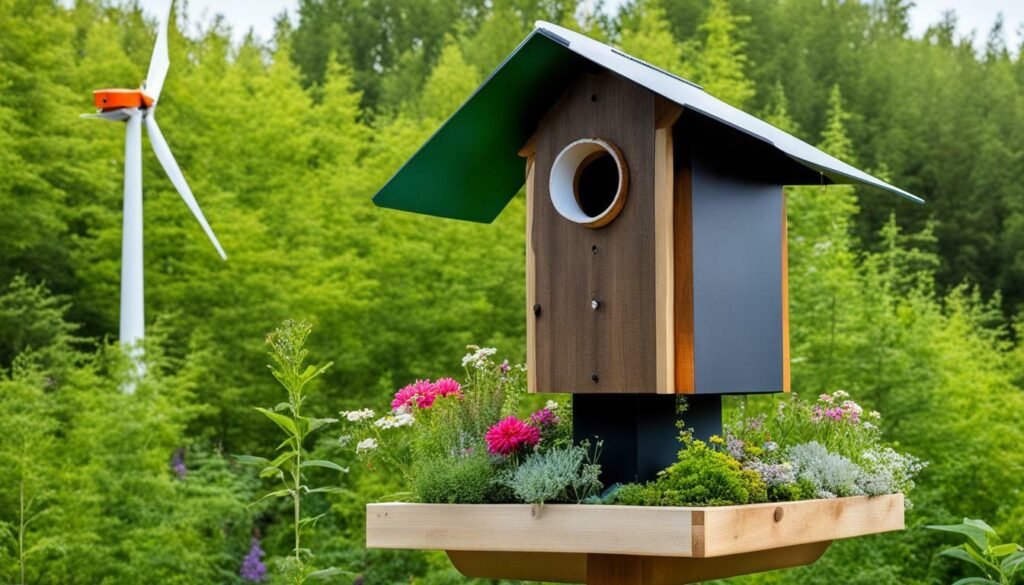 Eco-friendly birdhouse