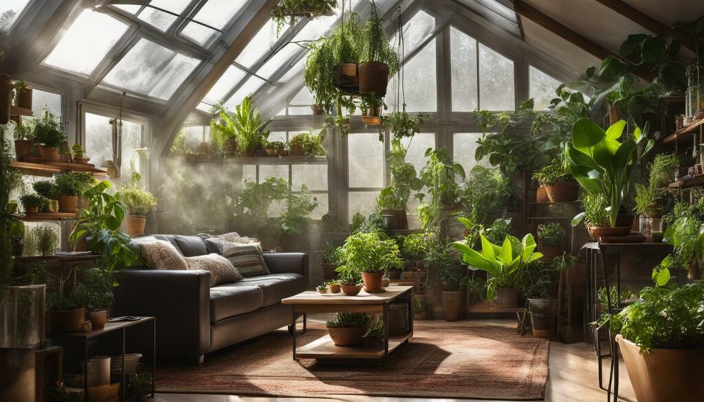 Indoor greenhouse cultivation