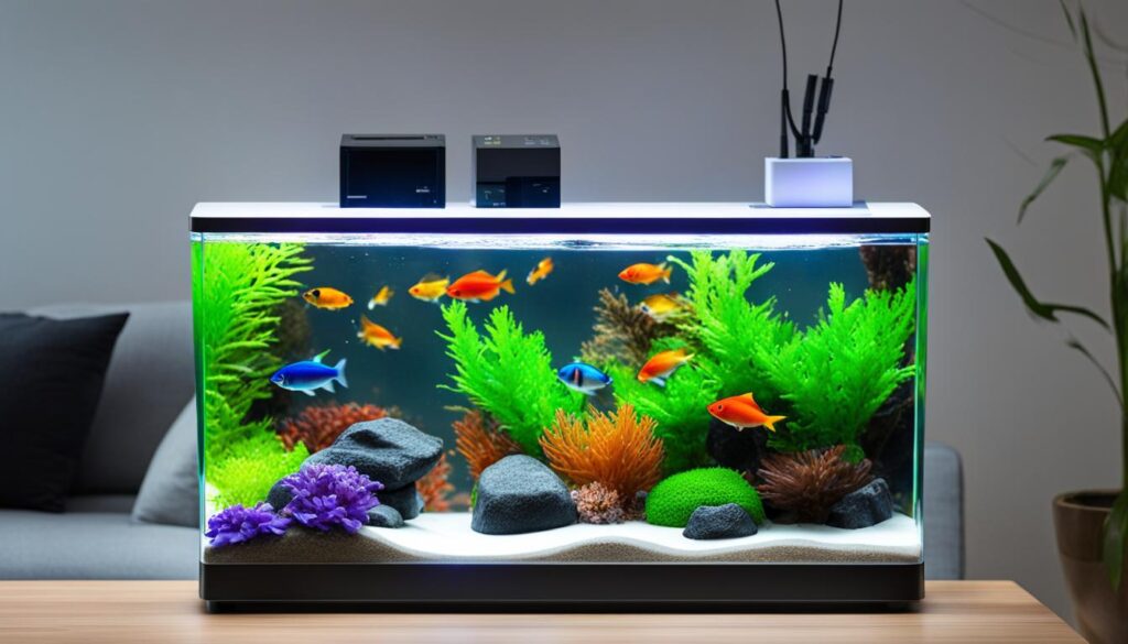 IoT fish tank system