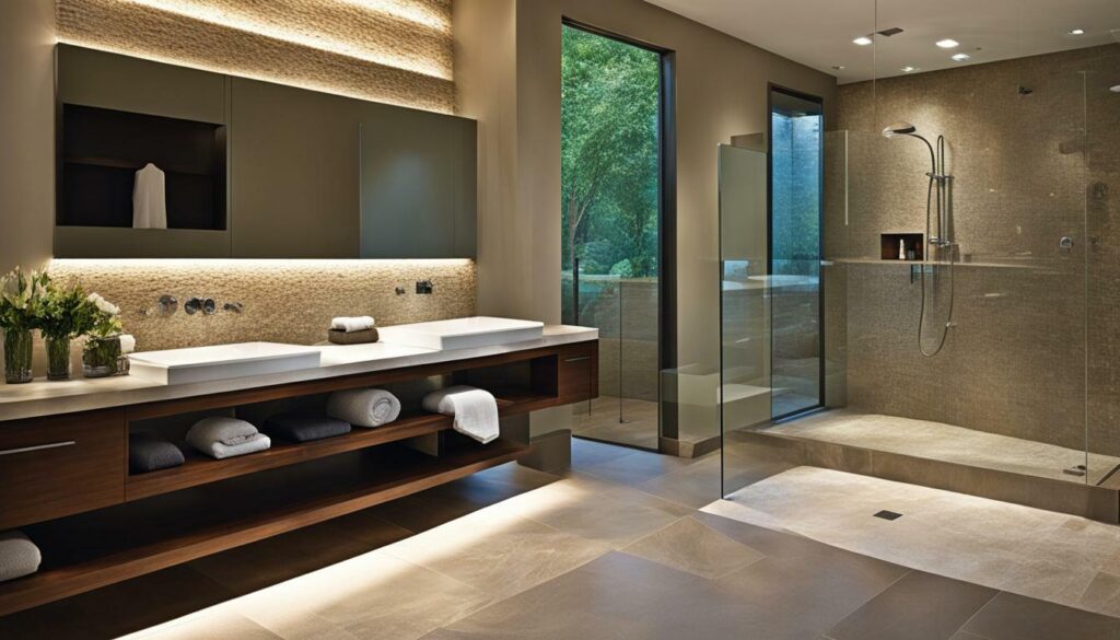 Luxurious Curbless Shower Designs