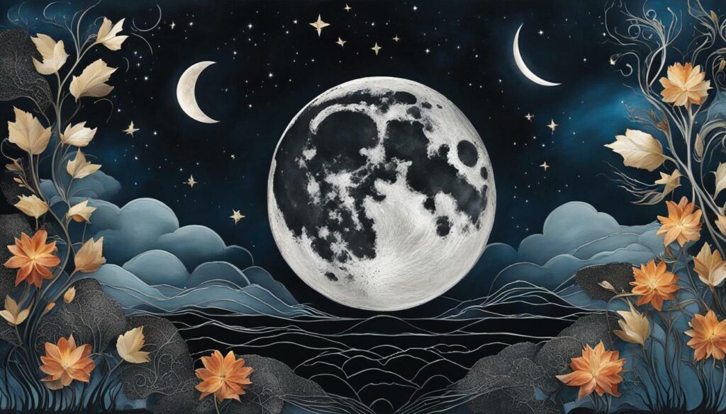 Moon phases artwork