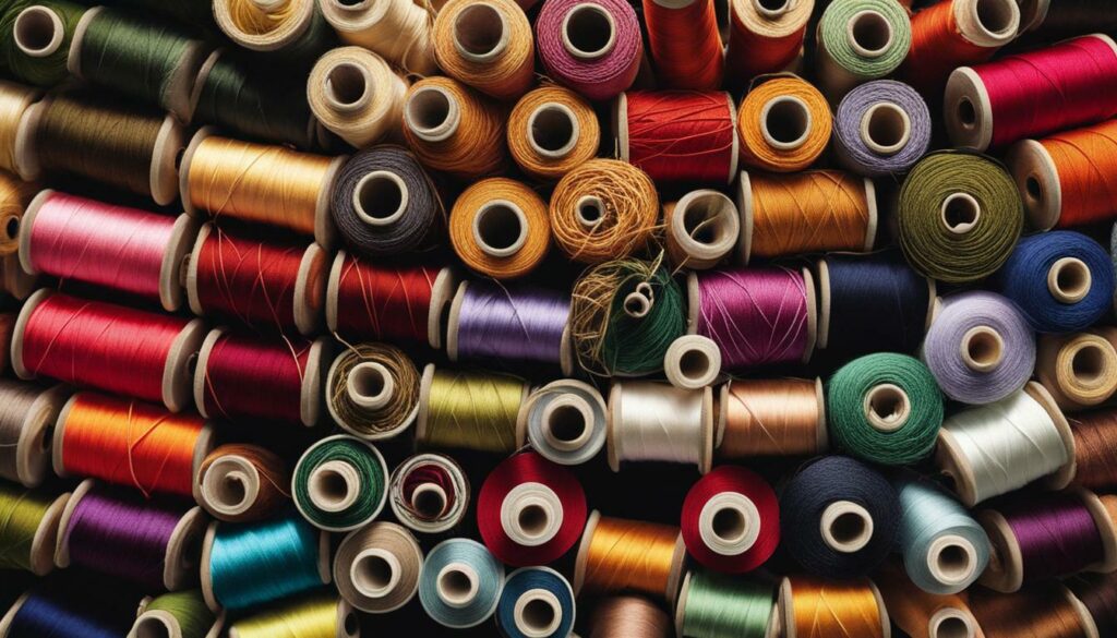 Types of sewing threads
