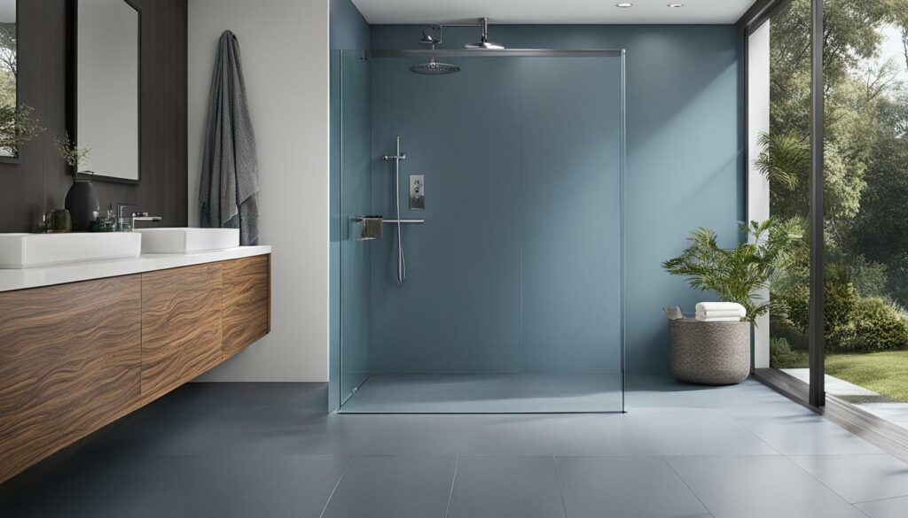 Wheelchair accessible shower pan