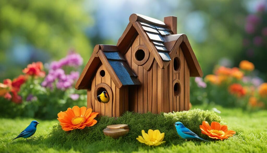 Wooden bird house kit