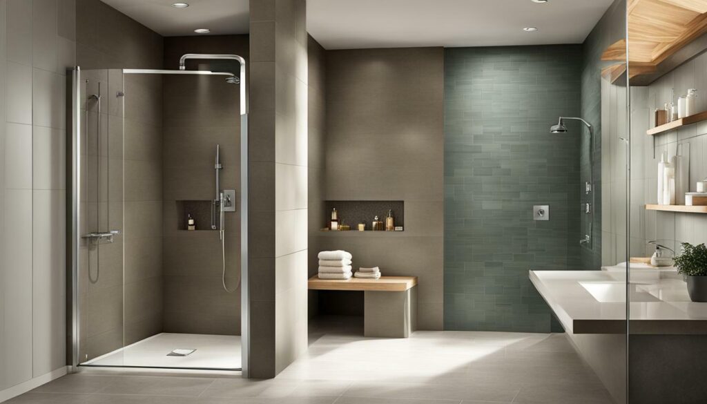 accessible shower