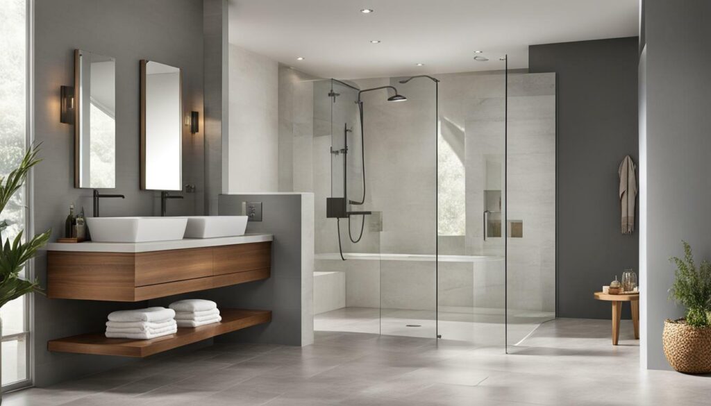 accessible shower