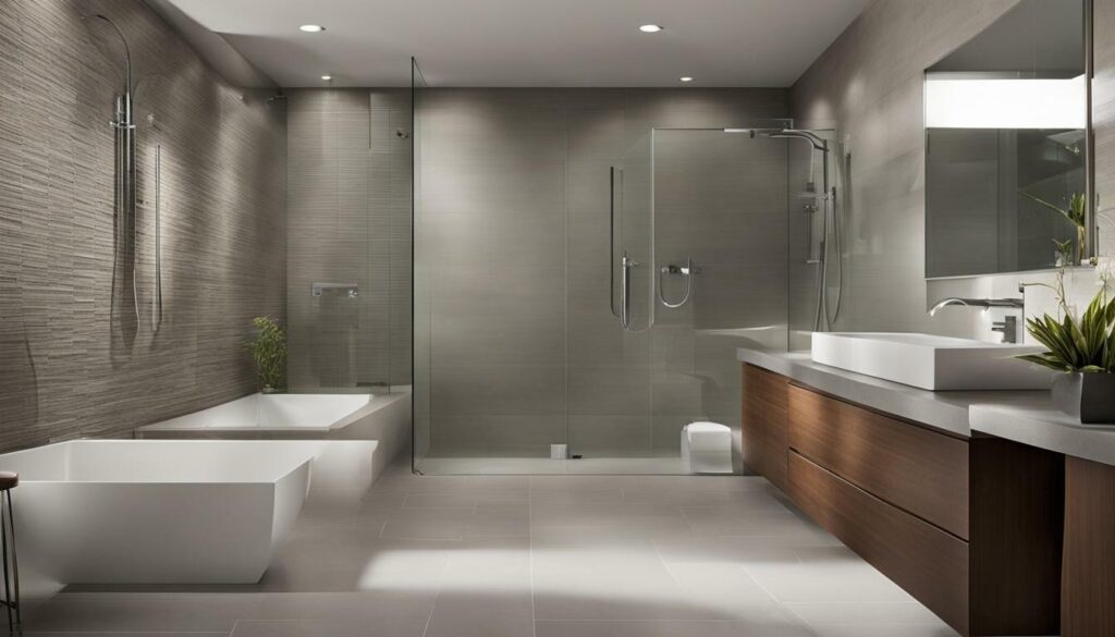accessible shower design