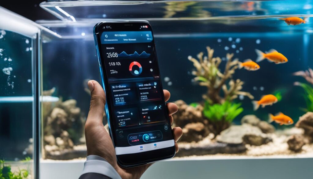 adding technology to aquarium
