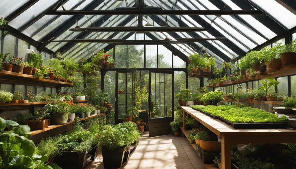 advantages of indoor greenhouse gardening