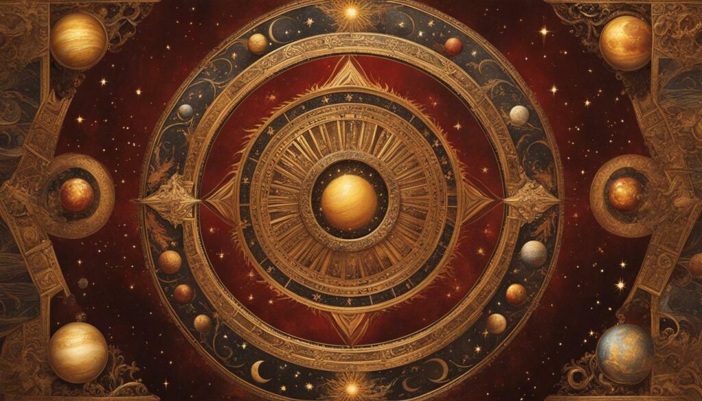 ancient celestial artwork
