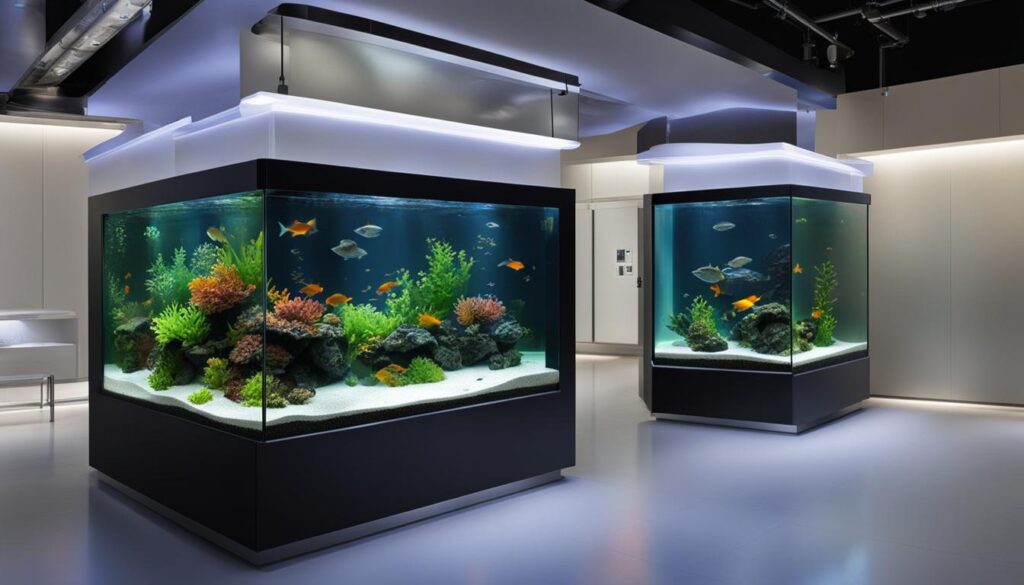 aquarium automation for water quality