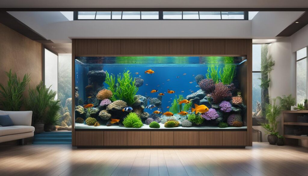 aquarium community and aesthetics