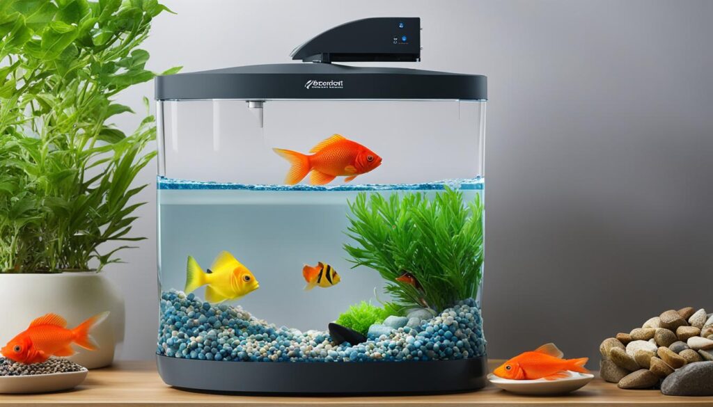 automated fish feeder