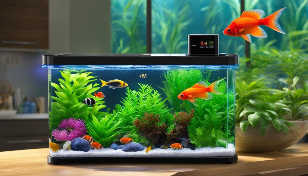 automated fish feeder