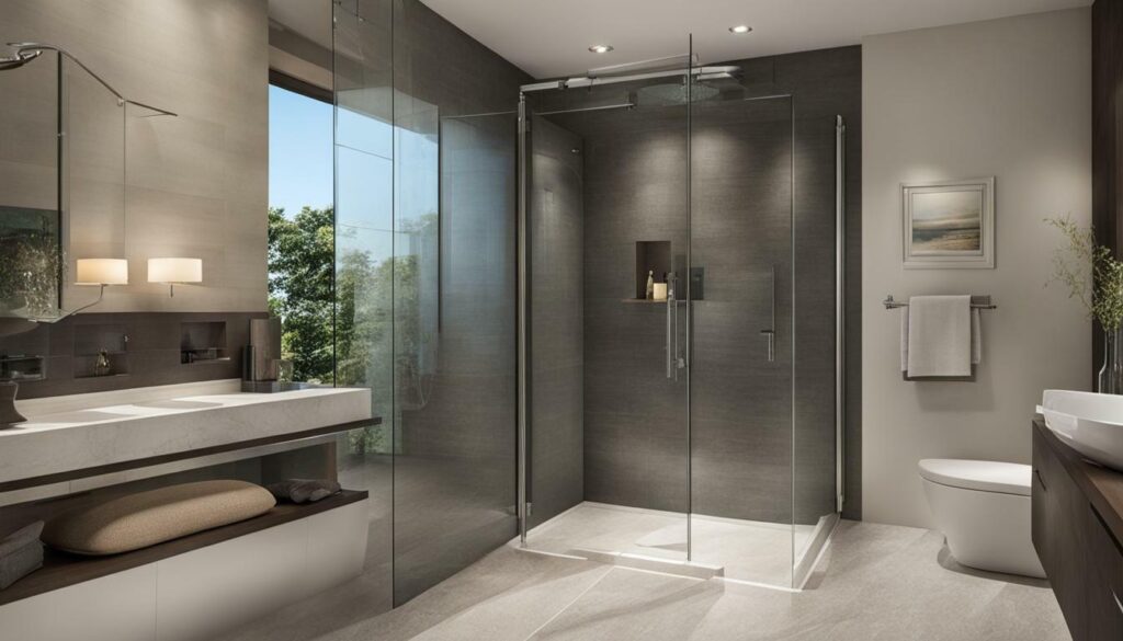 barrier-free shower