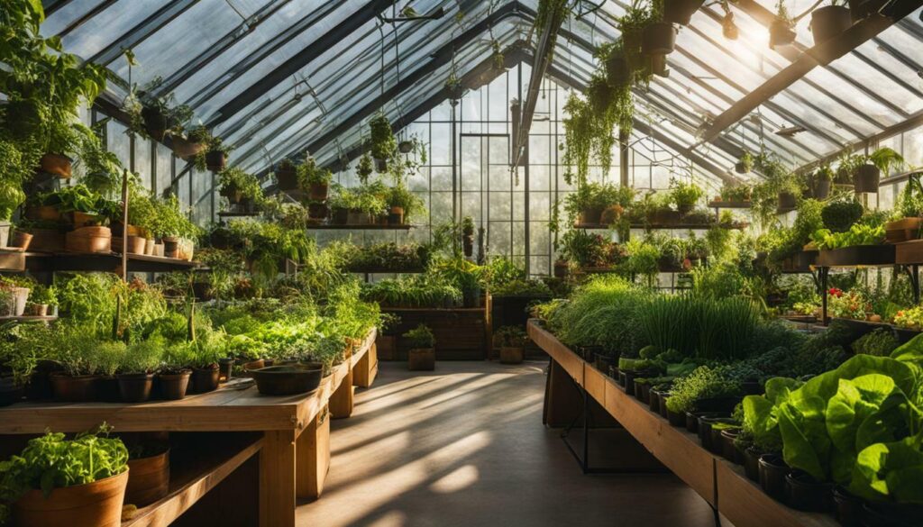 benefits of growing plants in a greenhouse