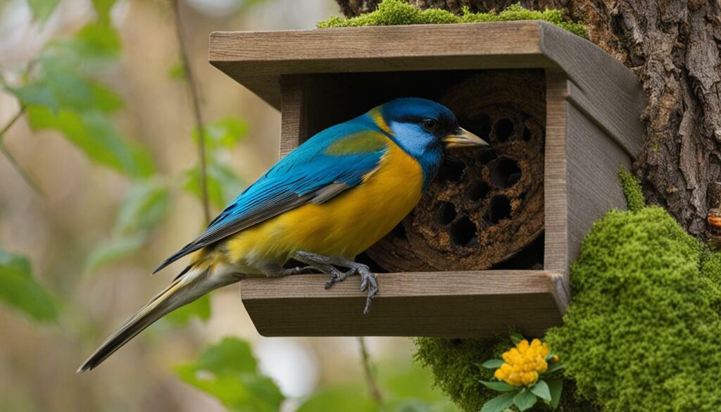 bird nesting box