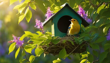 bird nesting box