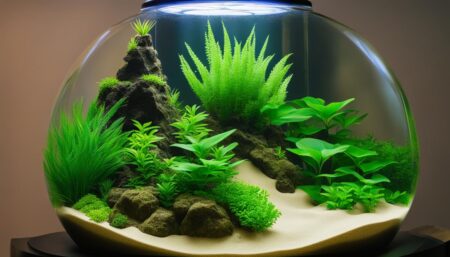 can plants grow in sand aquarium