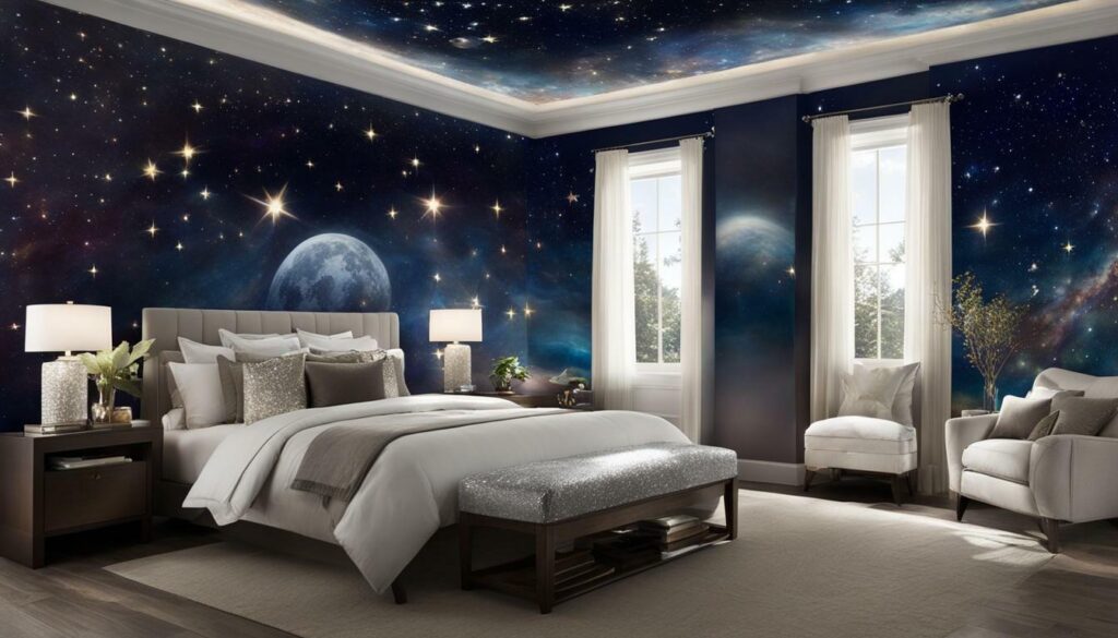 celestial bedroom design