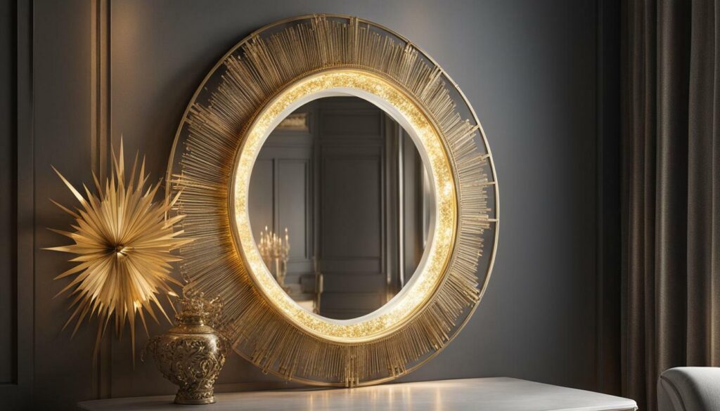 celestial sunburst mirror