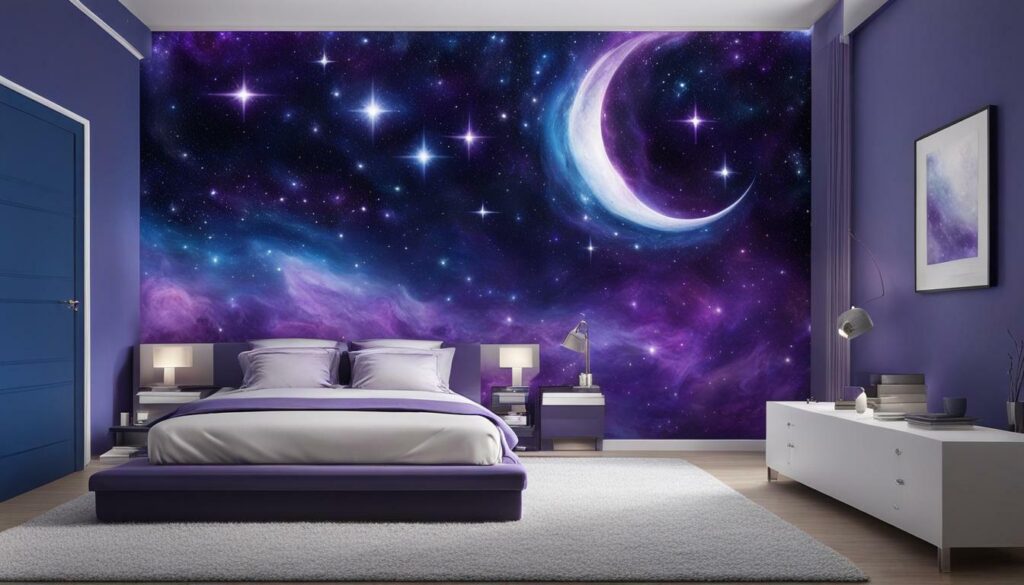 celestial wall art for bedroom walls