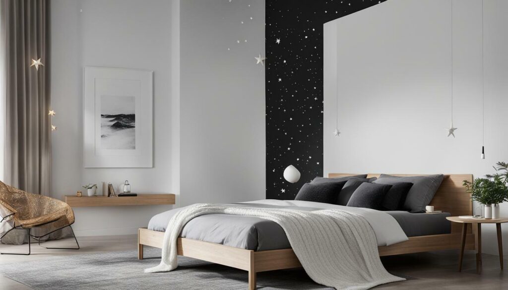 celestial wall art in minimalist homes