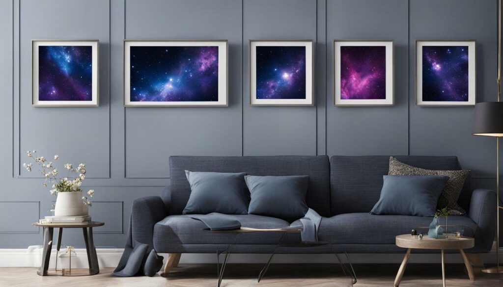 celestial wall prints