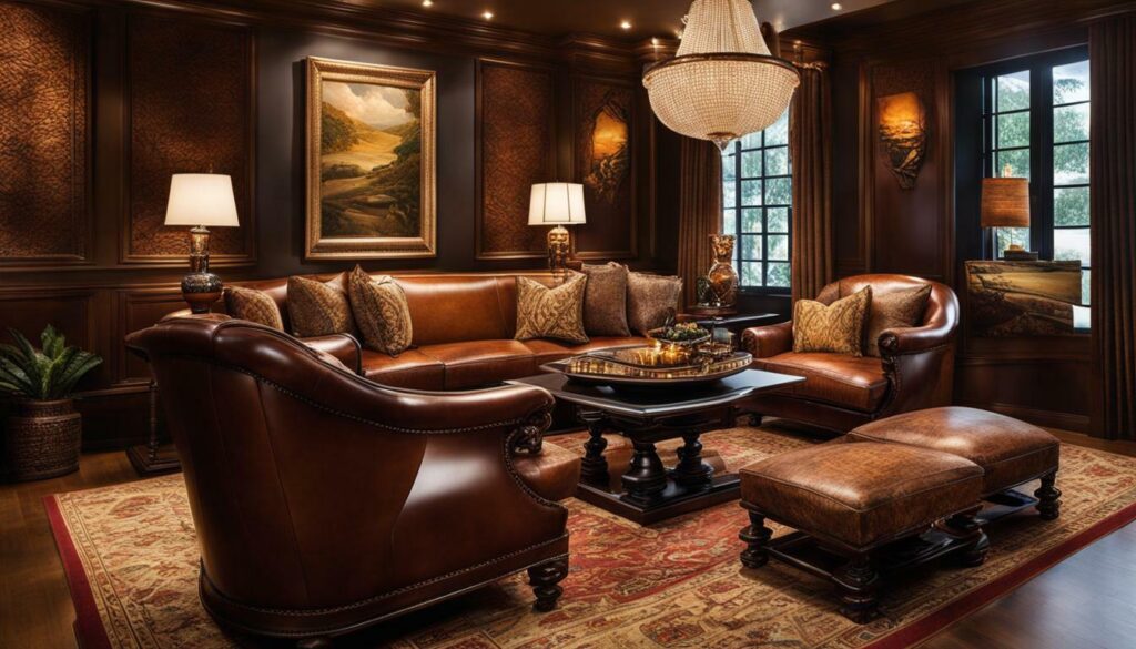 cigar room furniture ideas